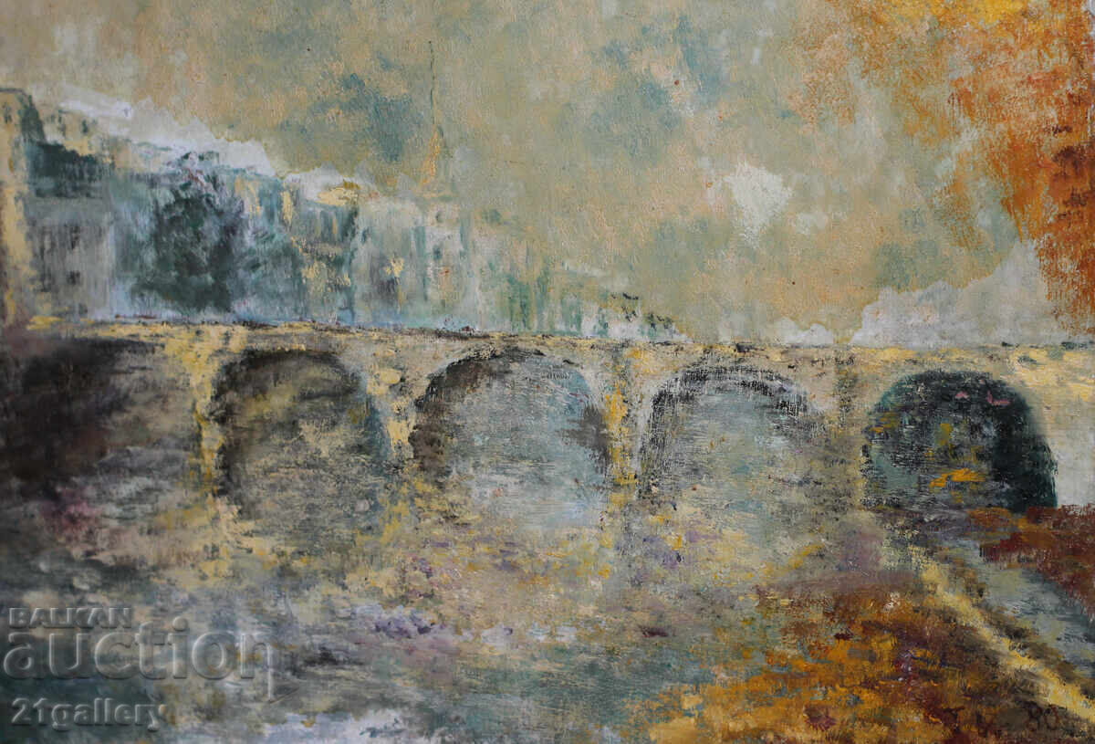 Tamara Kolarova, λαδομπογιές, υπογραφή 1980. - 6 Tamara Kolarova, λαδομπογιές, υπογραφή 1980. - 6