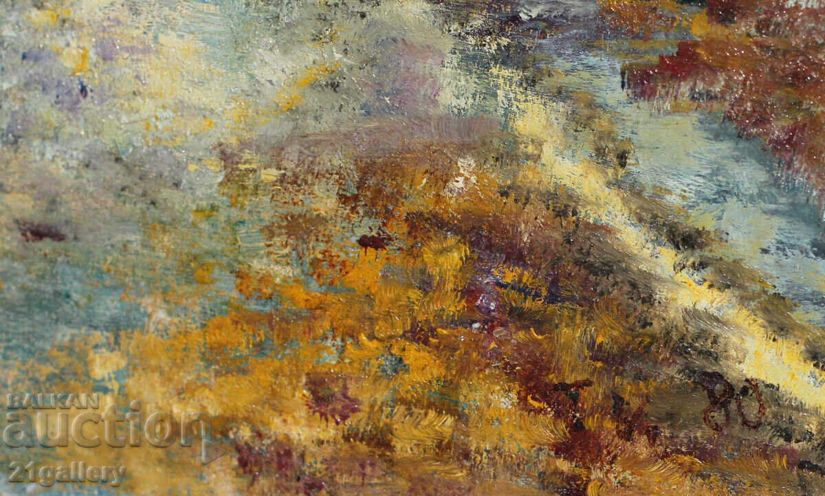 Tamara Kolarova, λαδομπογιές, υπογραφή 1980. - 7 Tamara Kolarova, λαδομπογιές, υπογραφή 1980. - 7