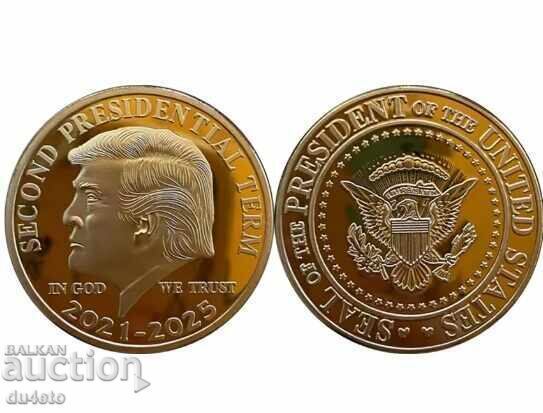 Auction US commemorative coin Donald Trump "Second Presidential Auction US commemorative coin Donald Trump "Second Presidential