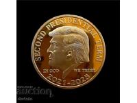 Moneda comemorativă a SUA Donald Trump „Second Pres