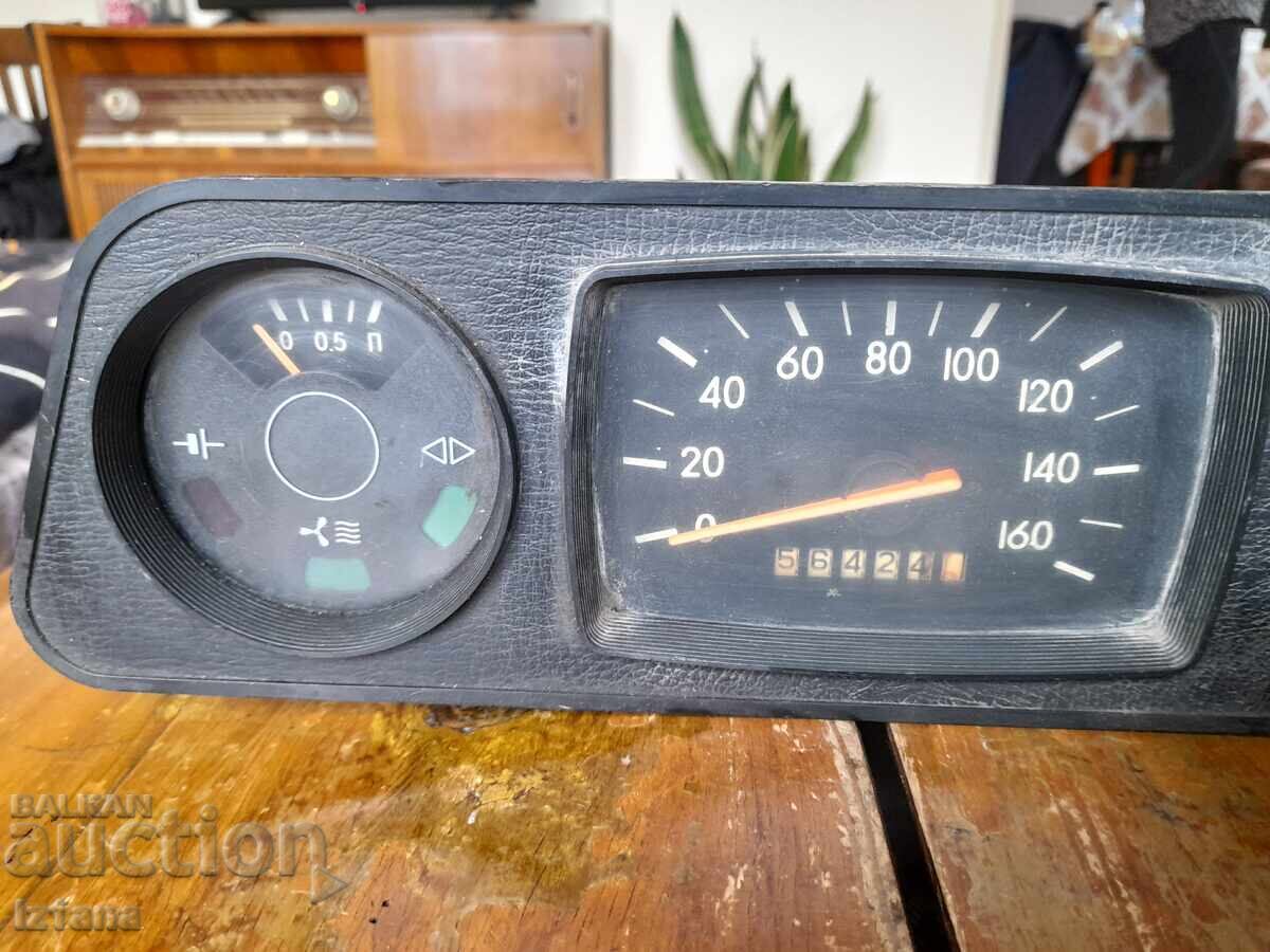 Old dashboard, mileage ZAZ with price 43.00 BGN | € 21.99