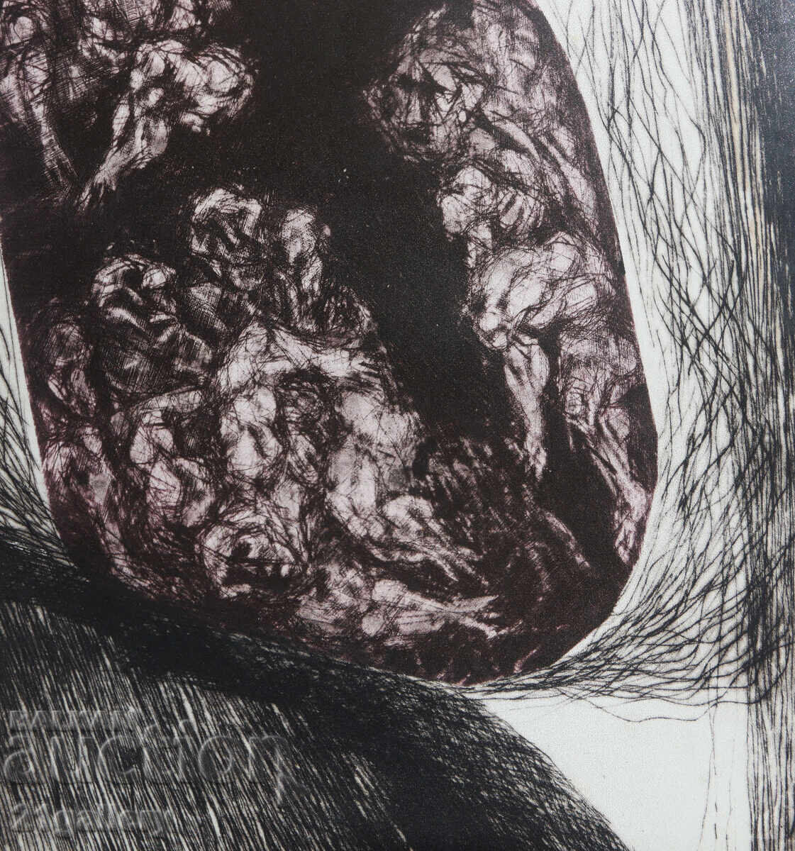 Georgi Savov - Gofi (1951 - ) drypoint print - 5 Georgi Savov - Gofi (1951 - ) drypoint print - 5