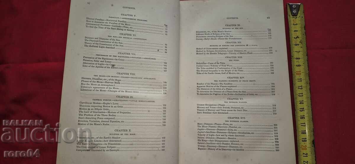 Livrarea UN TRATAT DE ASTRONOMIE de ELIAS LOOMIS - 1872 Livrarea UN TRATAT DE ASTRONOMIE de ELIAS LOOMIS - 1872
