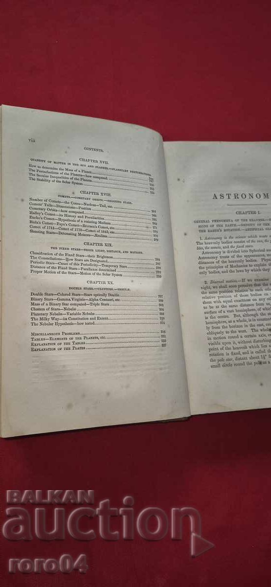 UN TRATAT DE ASTRONOMIE de ELIAS LOOMIS - 1872 - 5 UN TRATAT DE ASTRONOMIE de ELIAS LOOMIS - 1872 - 5