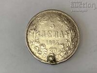 Bulgaria 5 BGN 1885