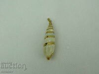 Interesting shell pendant locket #2446