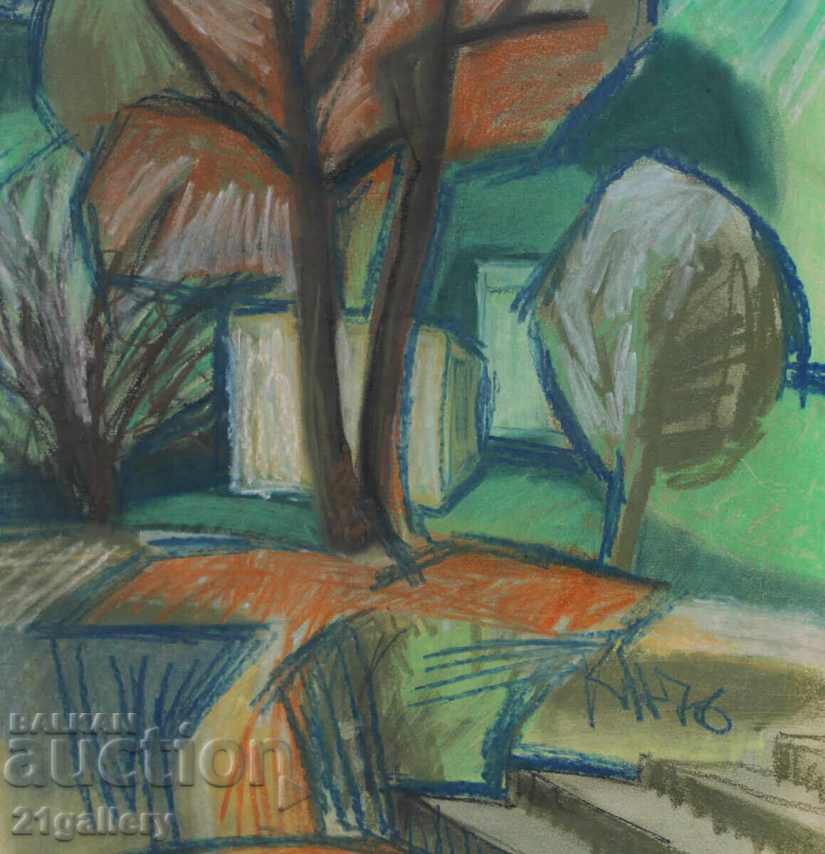 Kiril Nedyalkov (1940 – 2023) Παστέλ / Τοπίο - 5 Kiril Nedyalkov (1940 – 2023) Παστέλ / Τοπίο - 5