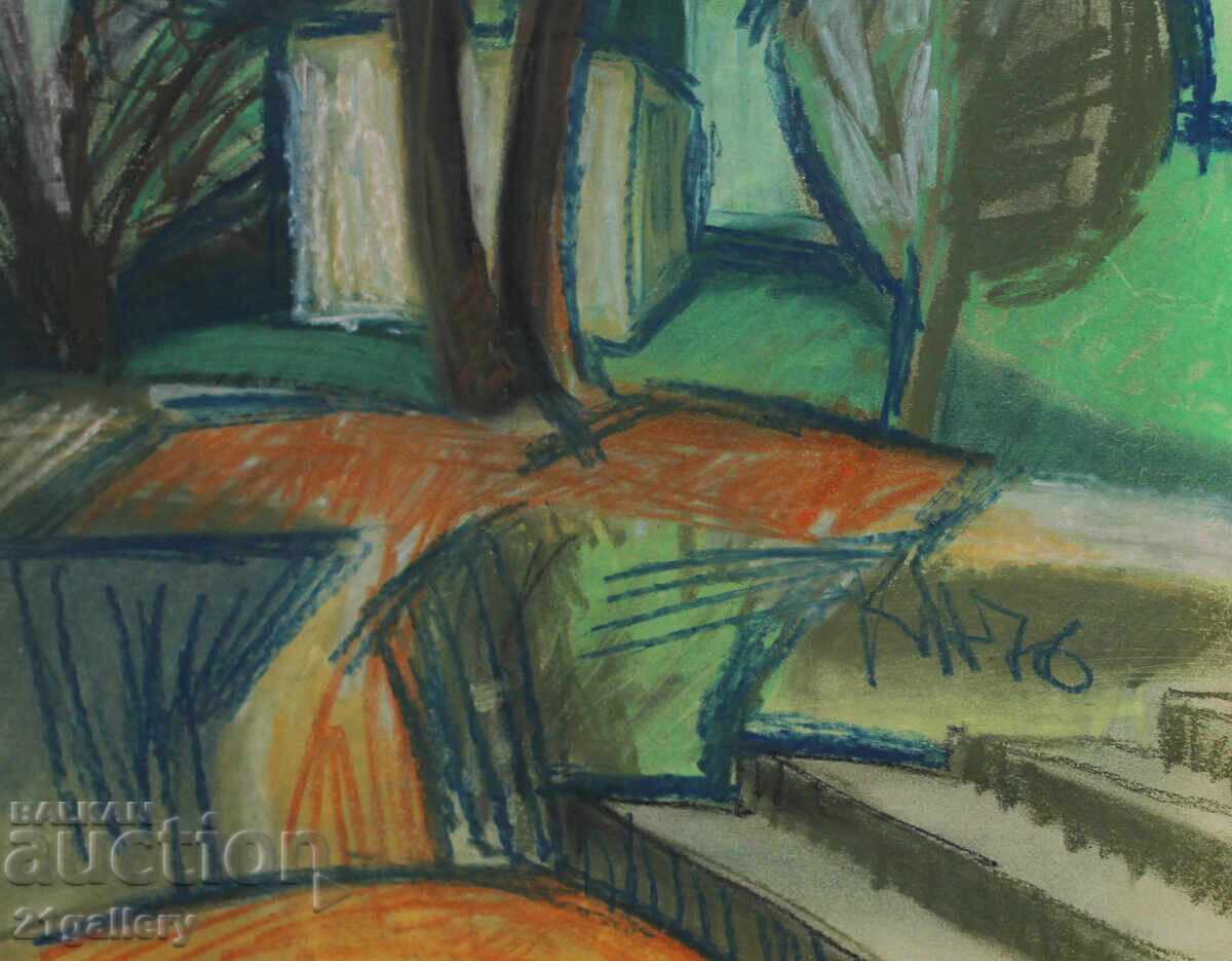 Kiril Nedyalkov (1940 – 2023) Παστέλ / Τοπίο - 6 Kiril Nedyalkov (1940 – 2023) Παστέλ / Τοπίο - 6