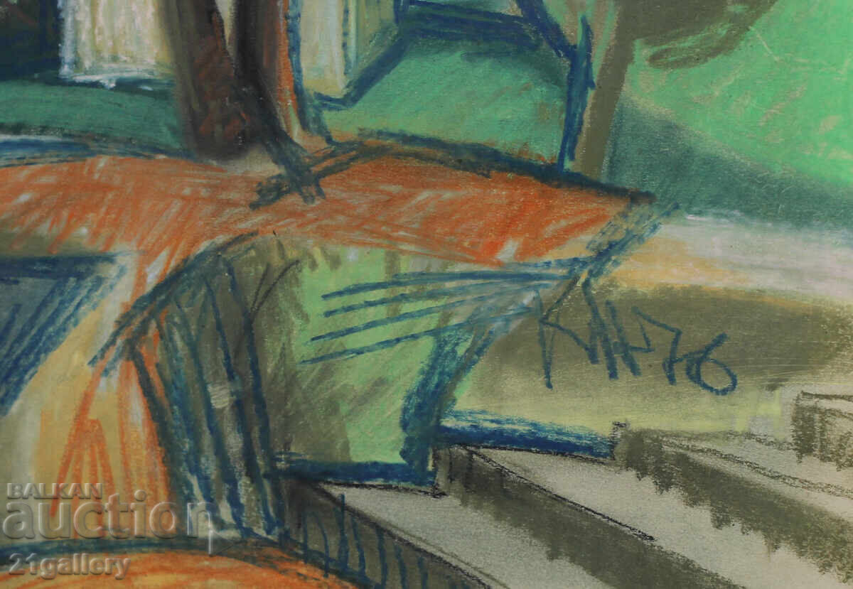 Kiril Nedyalkov (1940 – 2023) Παστέλ / Τοπίο - 7 Kiril Nedyalkov (1940 – 2023) Παστέλ / Τοπίο - 7