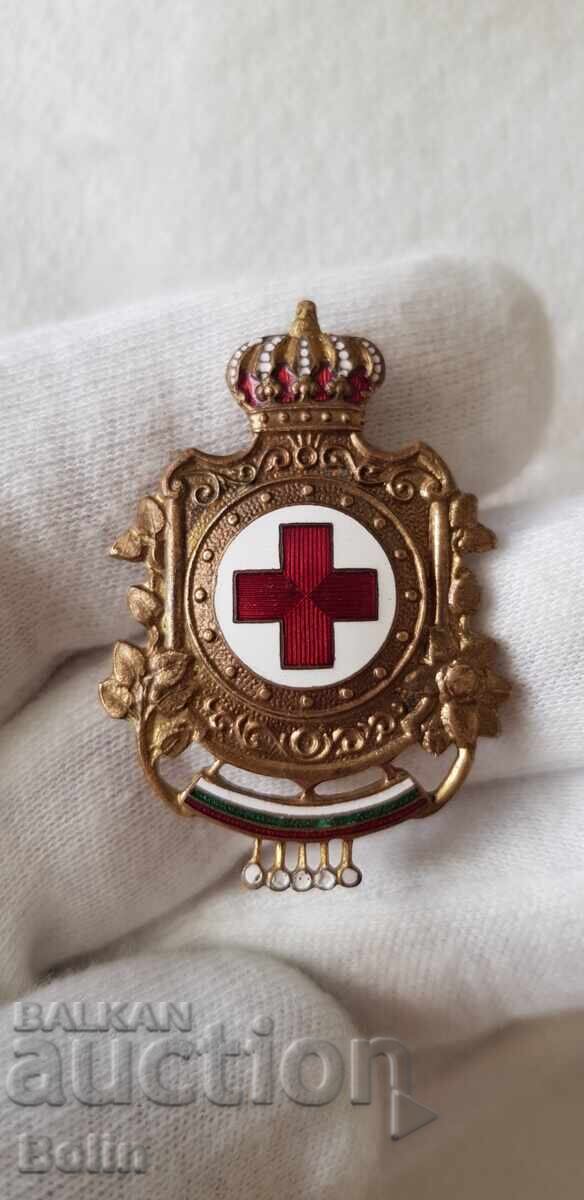 Royal Bulgarian Badge, Red Cross Badge Boris III