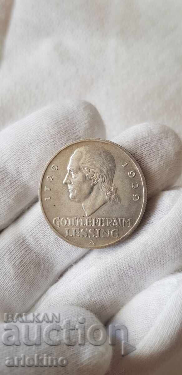 Rare silver coin 3 Reichsmark 1729 - 1929 - with gloss with price 130.00 BGN | € 66.47 Rare silver coin 3 Reichsmark 1729 - 1929 - with gloss with price 130.00 BGN | € 66.47