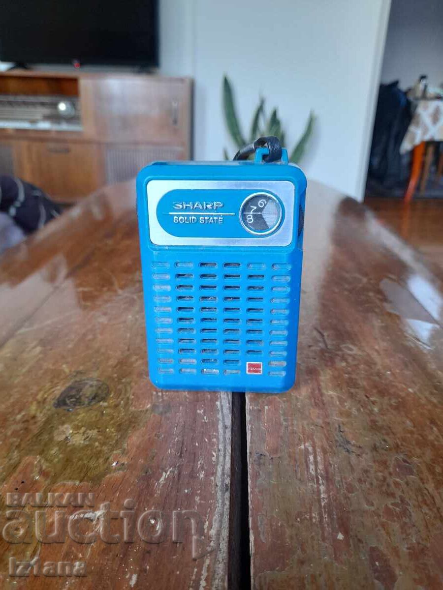 Old radio, Sharp radio receiver