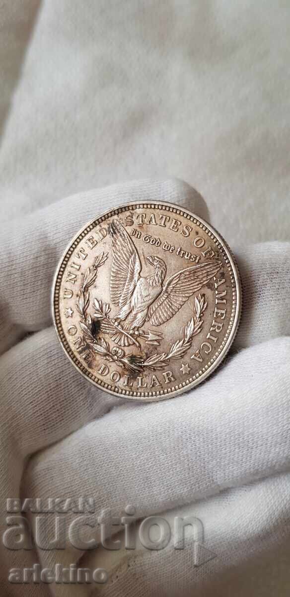 Delivery of Collectible silver coin 1 dollar 1921 America Delivery of Collectible silver coin 1 dollar 1921 America