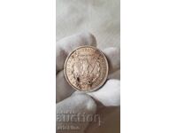 Collectible silver coin 1 dollar 1921 America