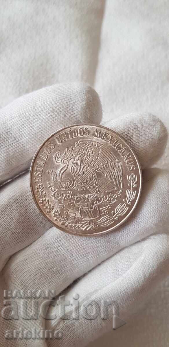 Silver collector coin 25 pesos 1972 Mexico with price 68.00 BGN | € 34.77