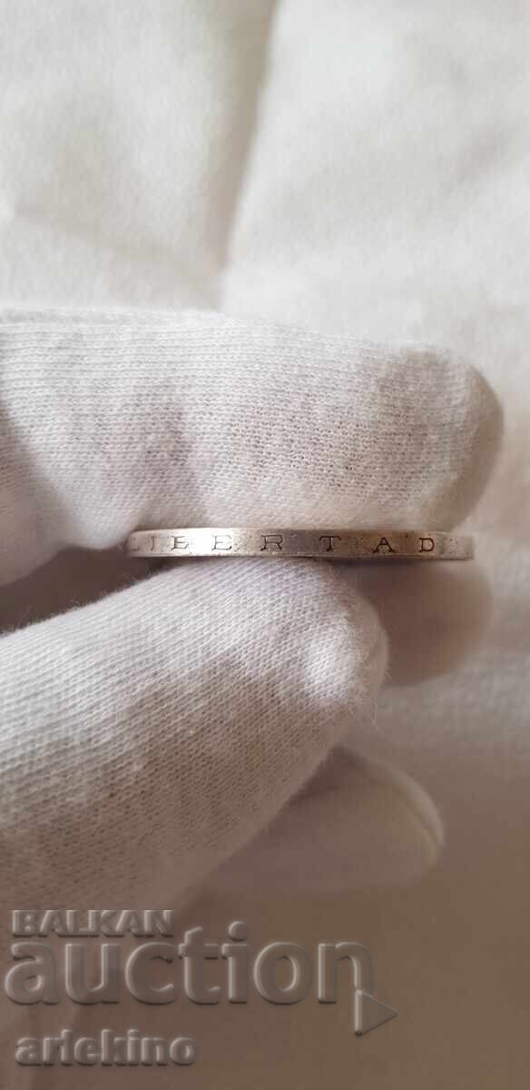 Auction  Silver collector coin 25 pesos 1972 Mexico