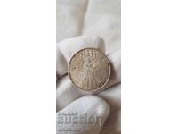 Rare silver coin 3 Reichsmark 1929 with gloss