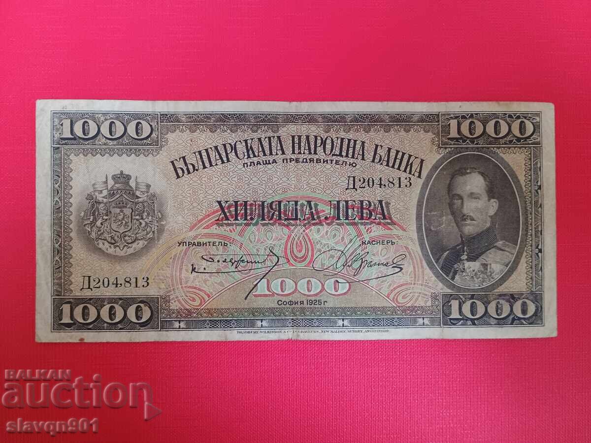 1000 BGN 1925