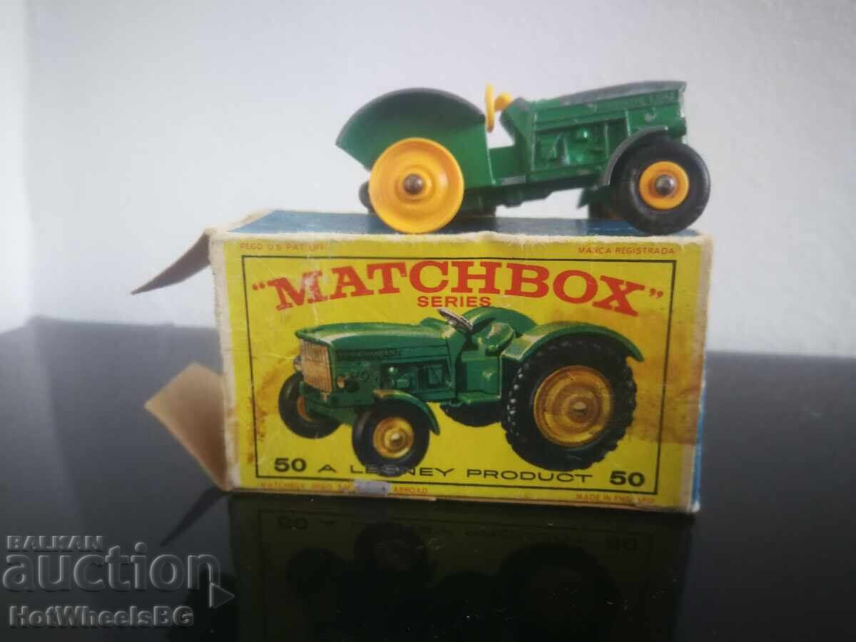 Auction  Matchbox LESNEY -No 50B John Deere-Lanz Tractor 1964