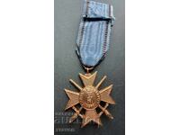 rare Soldier's Cross For Bravery 1915 with I - 2nd class PSV