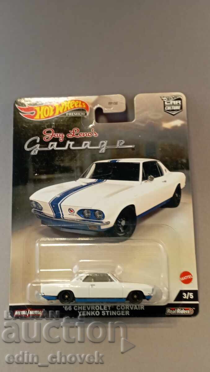 Hot Wheels Premium Real Riders Chevrolet Corvair. New