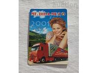 CALENDARUL TRUCK MEDINA-MED STARA ZAGORA 2001