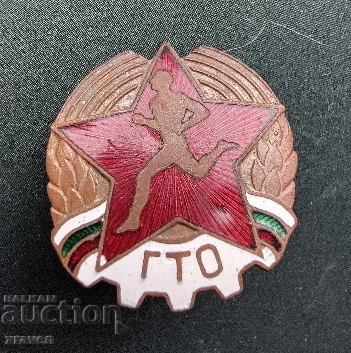 Βίδα και αριθμός GTO Badge Ready for Labor and Defense