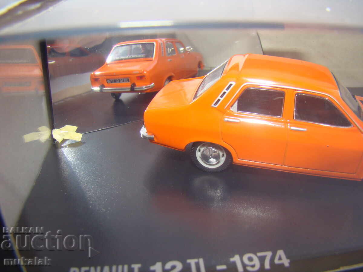 NOREV 1/43 RENAULT 12 1974 TOY TROLLEY MODEL - 5 NOREV 1/43 RENAULT 12 1974 TOY TROLLEY MODEL - 5