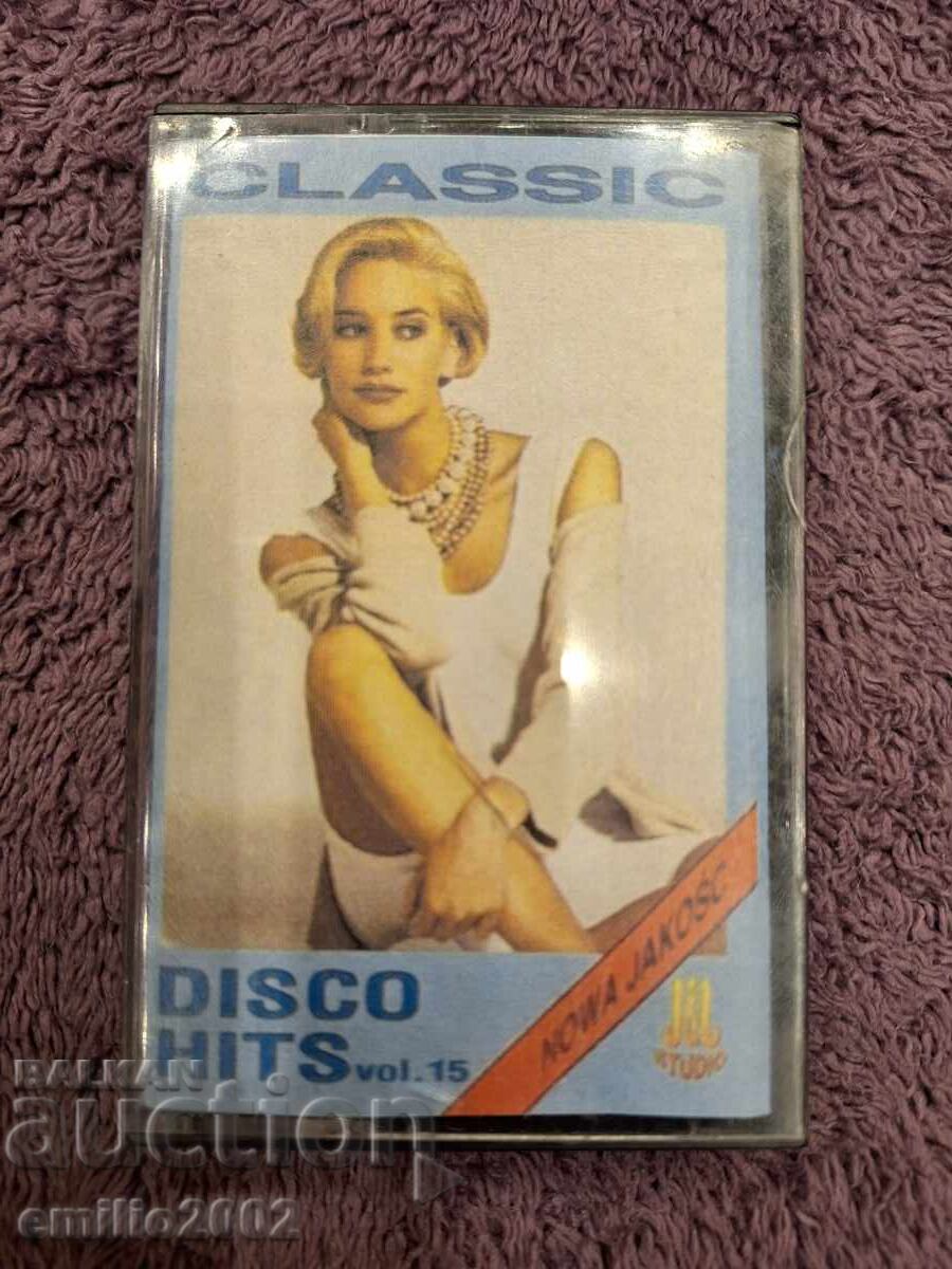 Caseta audio clasică de succese disco