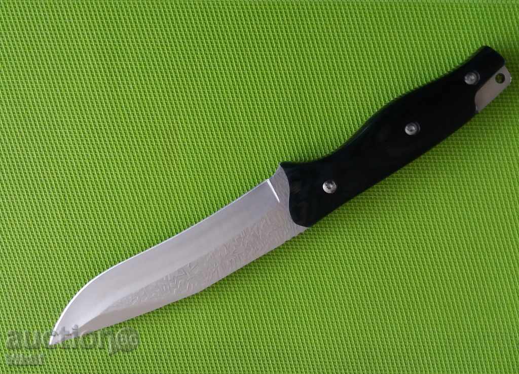 Δημοπρασία Κυνήγι μαχαίρι με σταθερή λεπίδα S037A -160x305