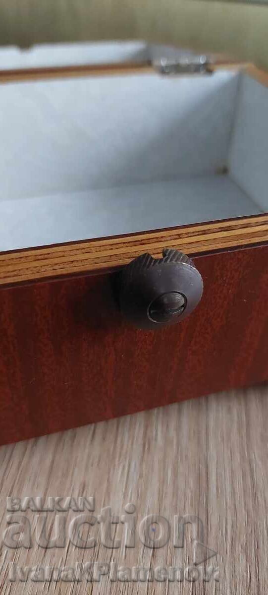 Wooden box for collectors, excellent - 5 Wooden box for collectors, excellent - 5