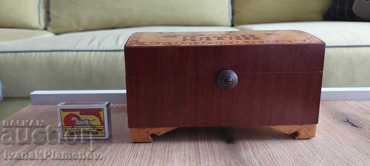 Wooden box for collectors, excellent - 7
