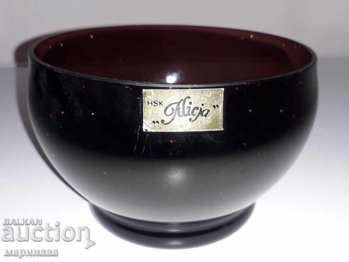 CUP. DARK PURPLE GLASS with price 3.00 BGN | € 1.53 CUP. DARK PURPLE GLASS with price 3.00 BGN | € 1.53