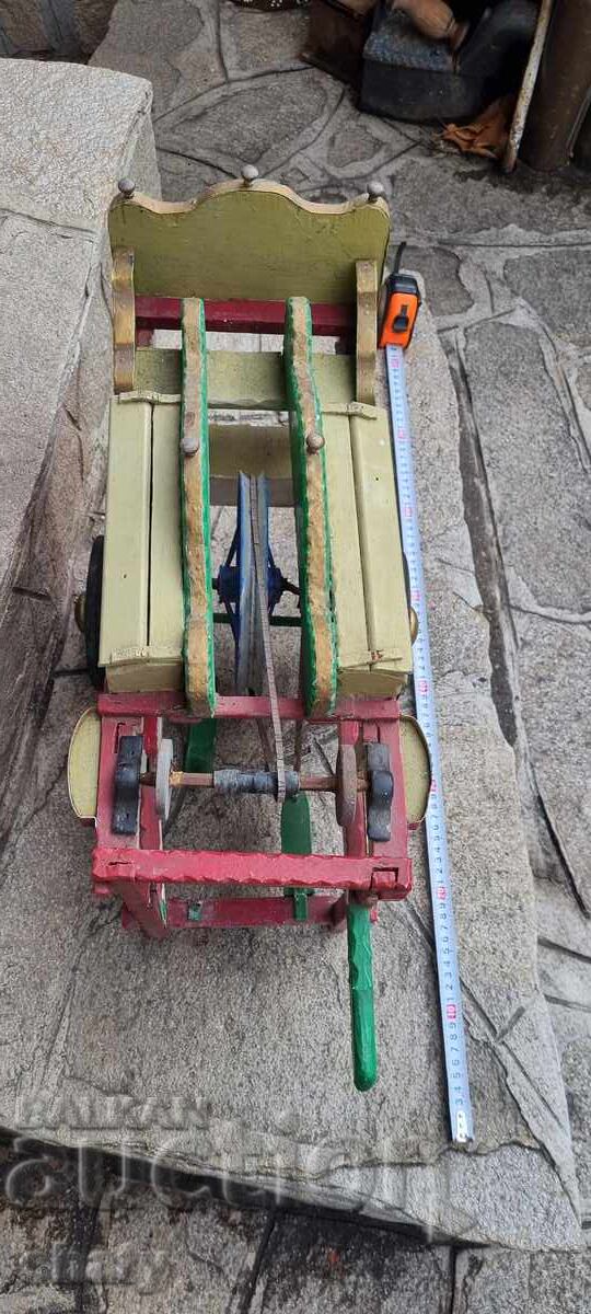 Old wooden model. Wooden cart. with price 145.00 BGN | € 74.14