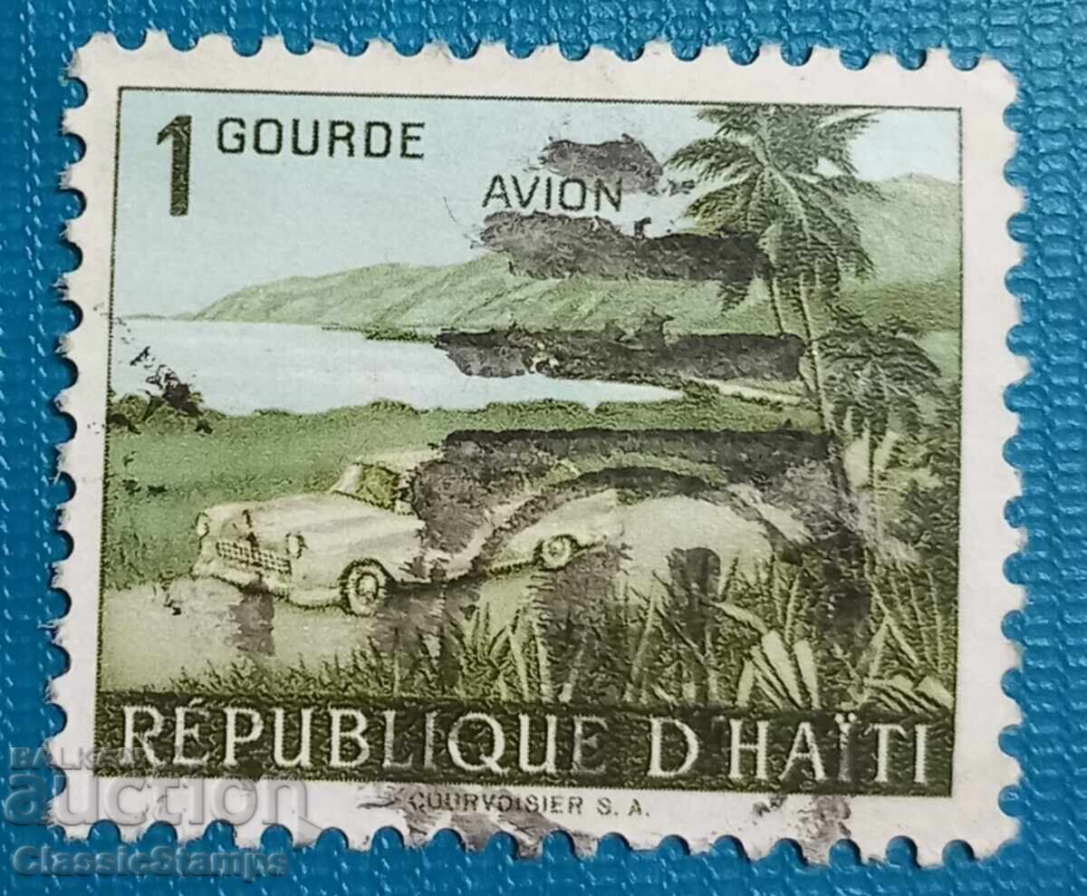 Haiti with seal