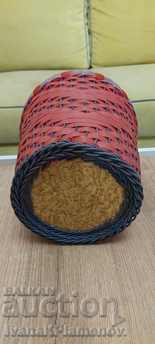 Damajana πλεκτό ρετρό εξαιρετικό 38εκ - 6 Damajana πλεκτό ρετρό εξαιρετικό 38εκ - 6
