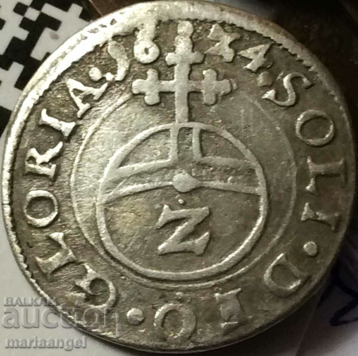 2 Kreuzer 1624 Βαυαρία Γερμανία Maximilian I ασήμι