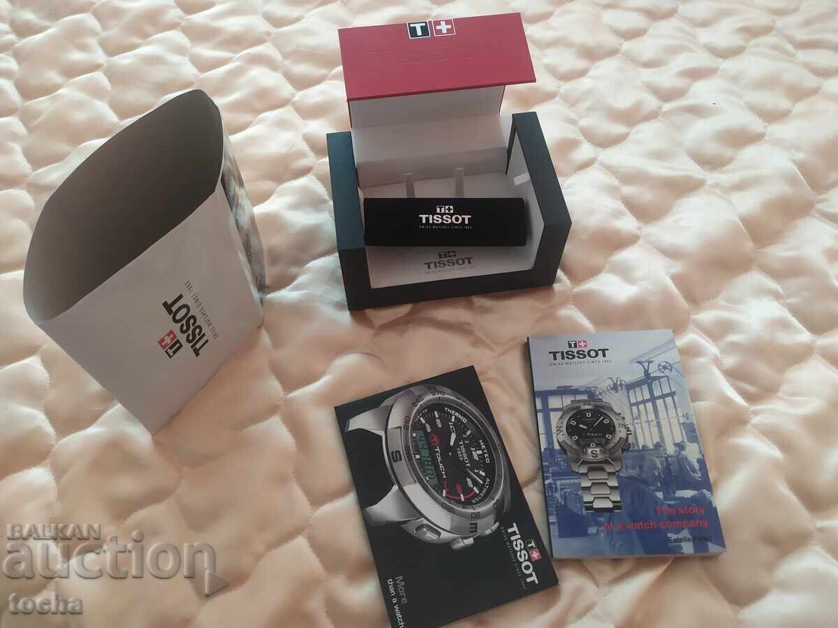 Tissot watch box, with accessories with price 40.00 BGN | € 20.45 Tissot watch box, with accessories with price 40.00 BGN | € 20.45
