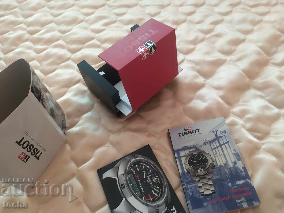 Delivery of Tissot watch box, with accessories Delivery of Tissot watch box, with accessories