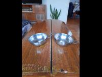 Old stainless pan, pans, stainless steel