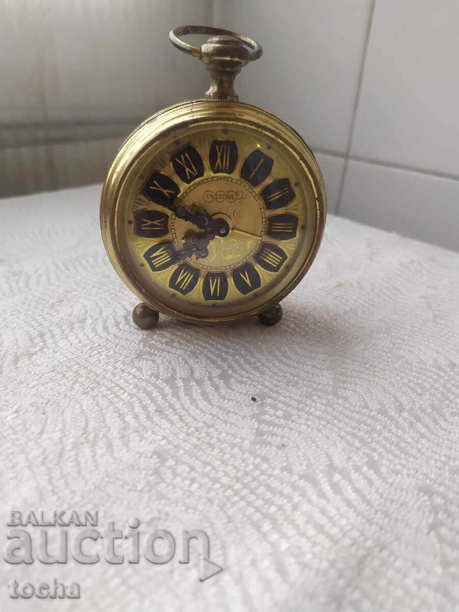 Great antique alarm clock, working, serviced with price 97.80 BGN | € 50.00 Great antique alarm clock, working, serviced with price 97.80 BGN | € 50.00