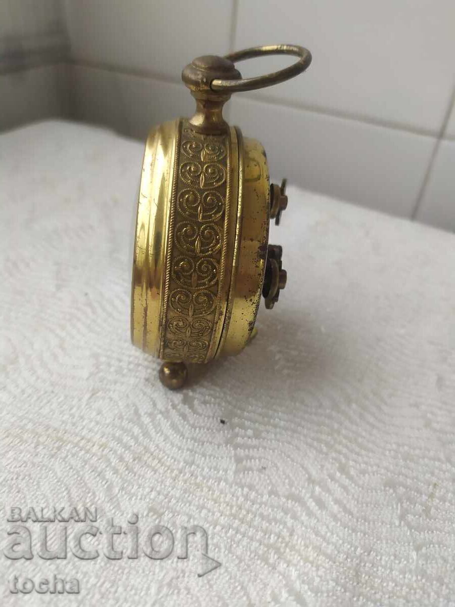 Auction Great antique alarm clock, working, serviced Auction Great antique alarm clock, working, serviced