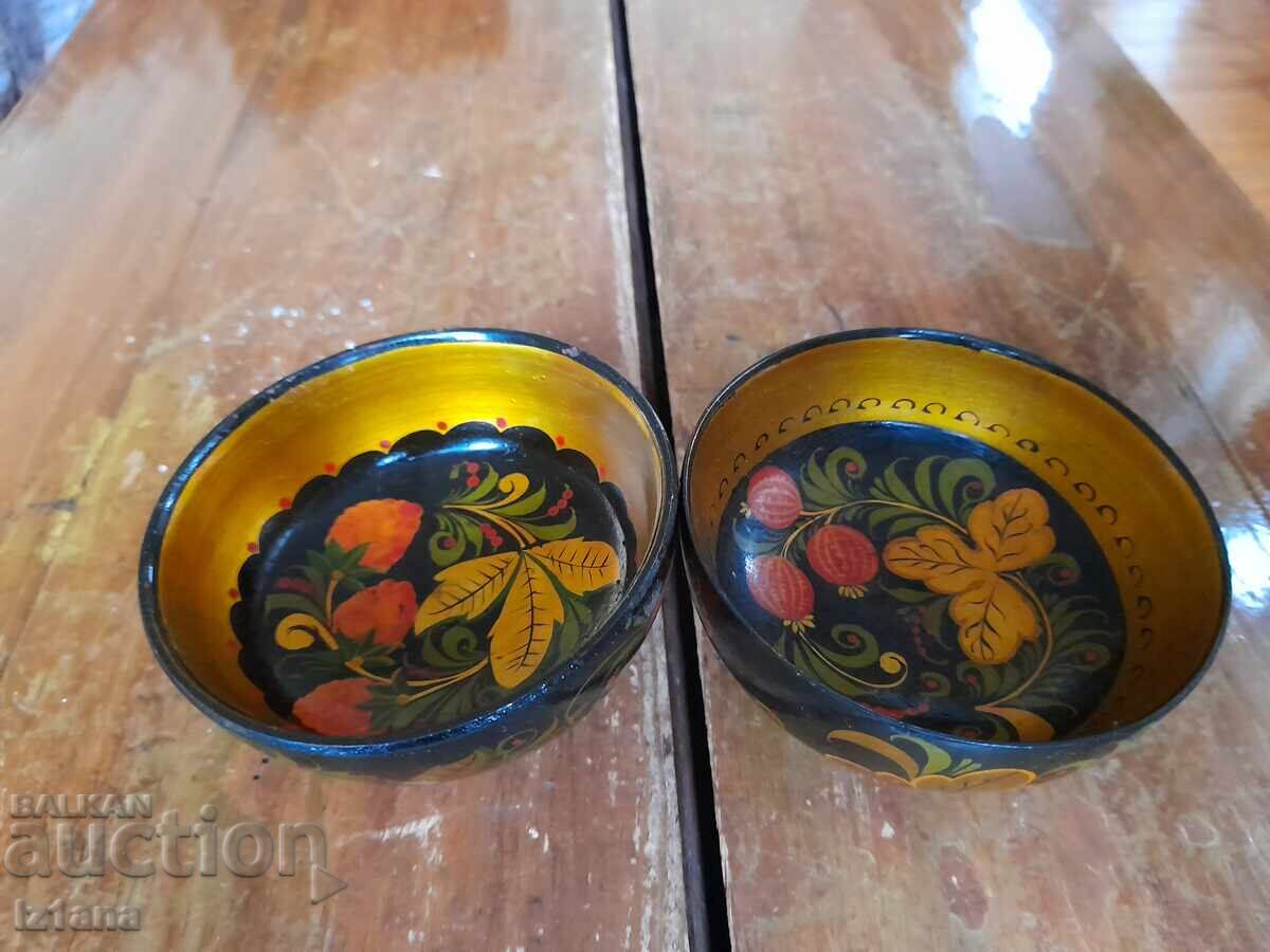 Auction  Old decorative wooden bowl, bowls, bowl
