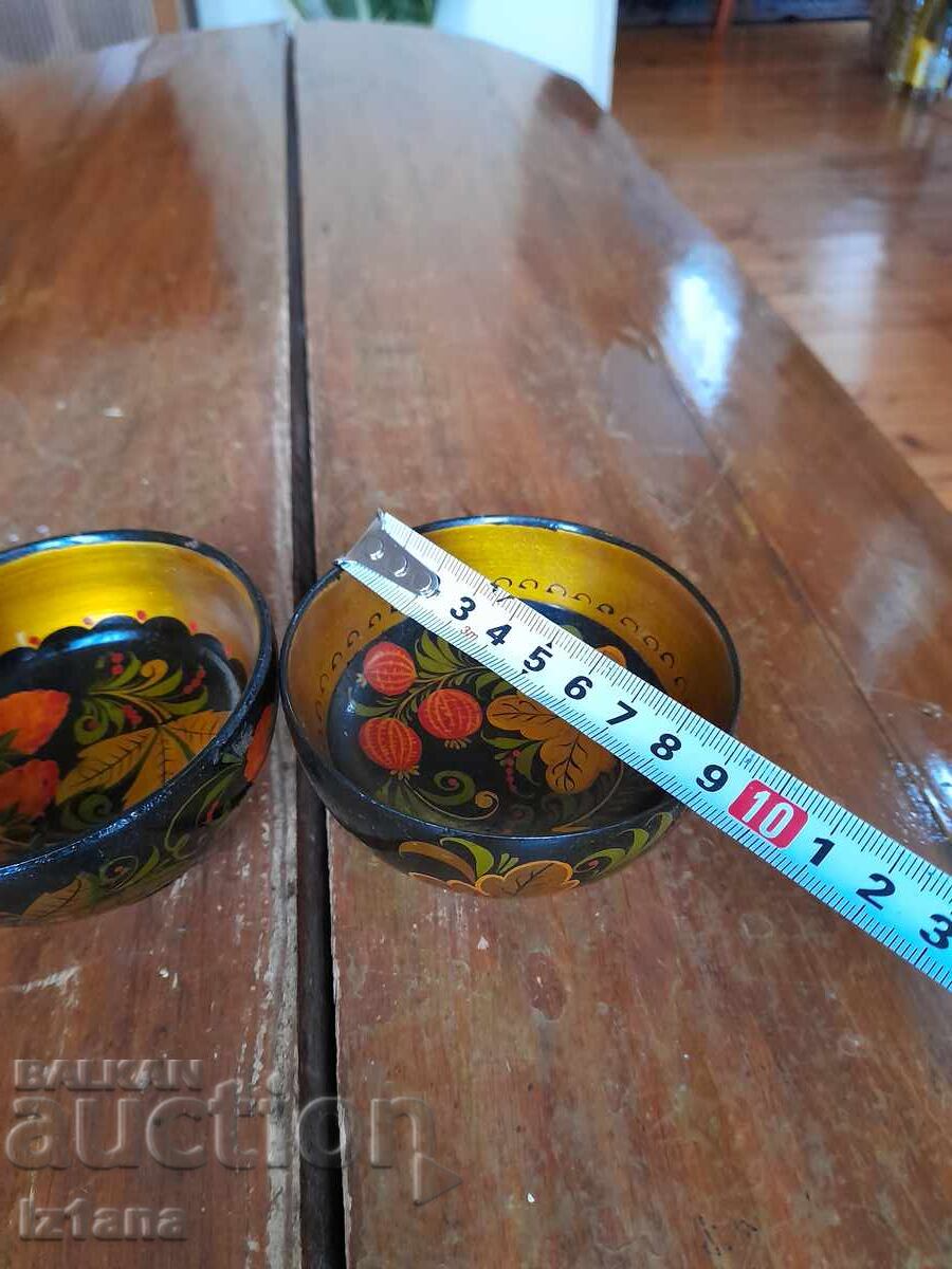 Old decorative wooden bowl, bowls, bowl - 5