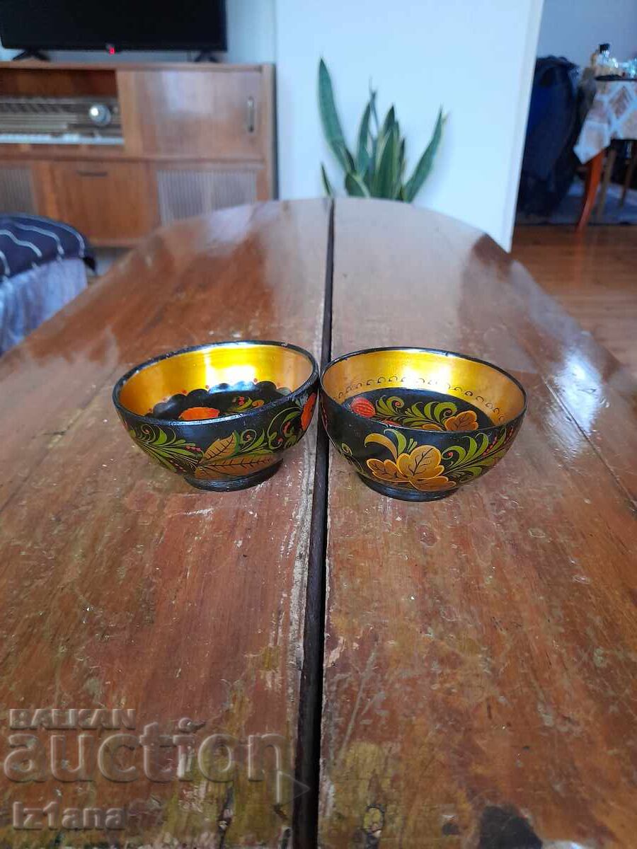 Old decorative wooden bowl, bowls, bowl