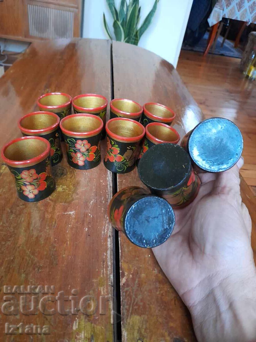 Old wooden cup, cups - 7 Old wooden cup, cups - 7