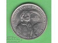 (¯`'•.¸ 25 cents 2022 P USA (Dr. Sally Ride) UNC- ¸.•'´¯)