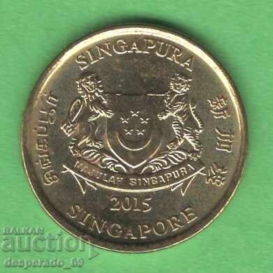 (¯`'•.¸ 5 Cents 2015 SINGAPORE UNC- ¸.•'´¯) with price 0.80 BGN | € 0.41 (¯`'•.¸ 5 Cents 2015 SINGAPORE UNC- ¸.•'´¯) with price 0.80 BGN | € 0.41