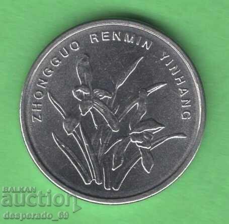 (¯`'•.¸ 1 jao 2005 CHINA aUNC ¸.•'´¯) with price 0.70 BGN | € 0.36