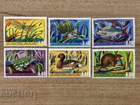 Yugoslavia - Wetland Animals (1976), MNH